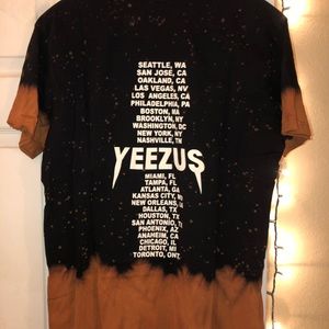 Yeezus Tour Tie Dye T-Shirt (Bootleg)
